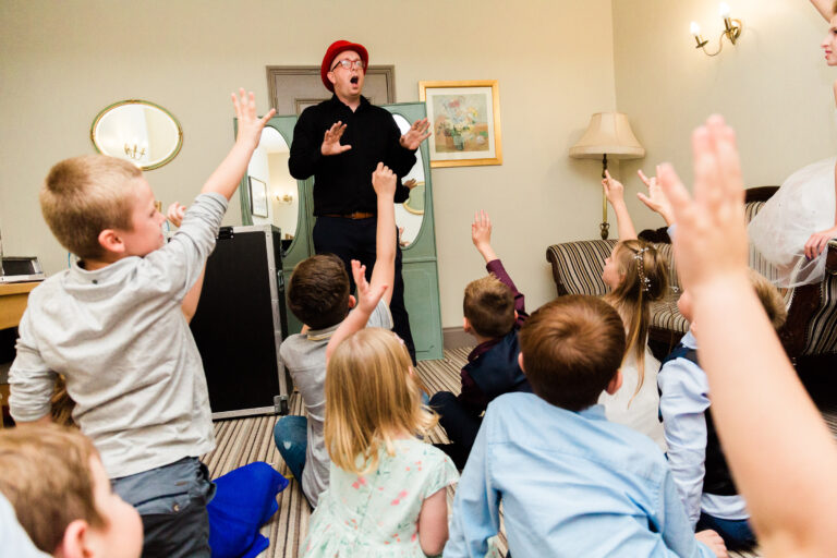 Children enjoying a Benny Balloon party